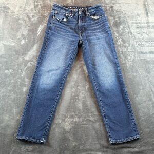 American Eagle Men's Jeans‎ 29X30 Airflex+ Athletic Straight Medium to Dark Wash